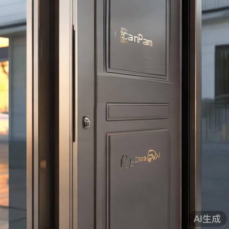 “盼盼防盗门，居家安全好帮手”