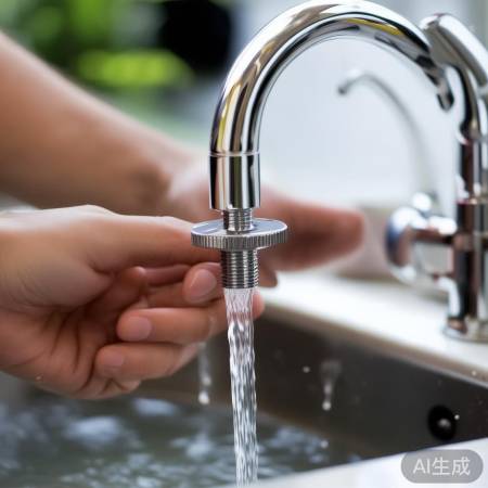 调整螺丝，水流均匀