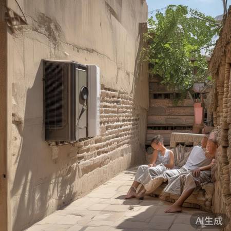 吐鲁番夏热温差大，空气能制冷节