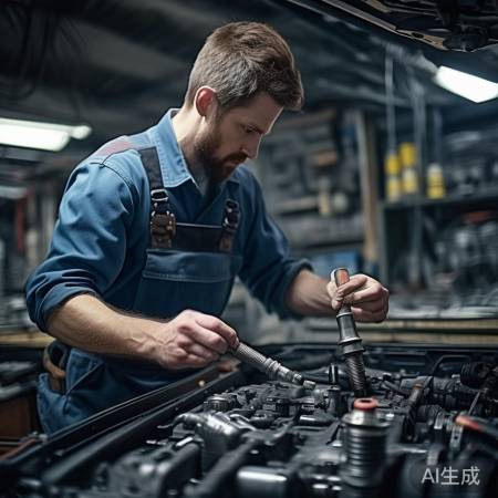 检查点火针,清除积碳