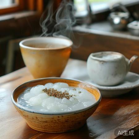 润喉食物,甜蜜润肺