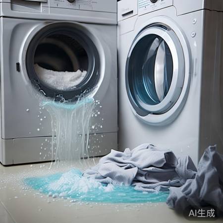 洗衣液易污染,洗衣效果差