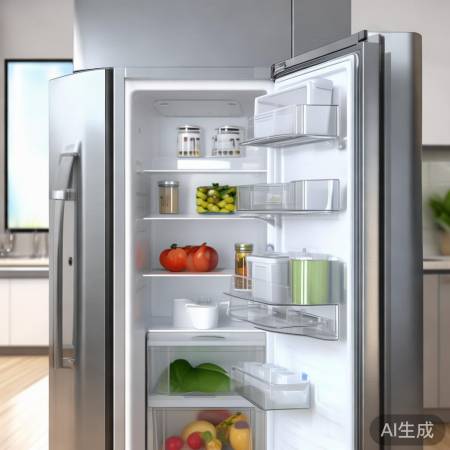 “冰箱定期清洁,保鲜省电”