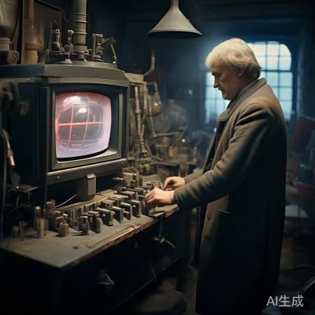 英国诞生第一台电视机