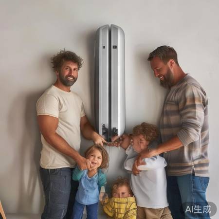 加热器易装,普通家庭可操作