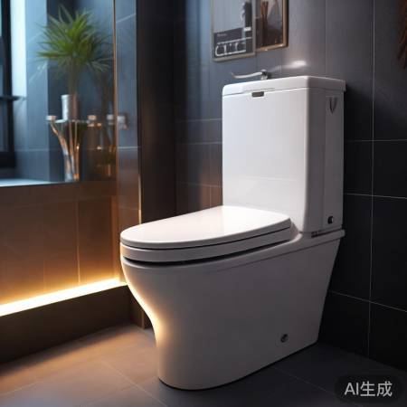 轻智能马桶，空间省，清洗强