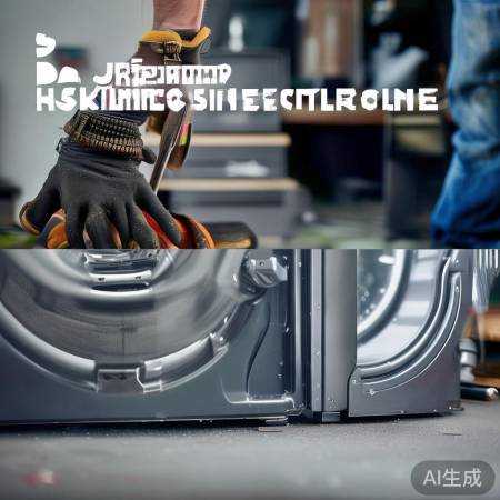 准备工具，检查洗衣机孔