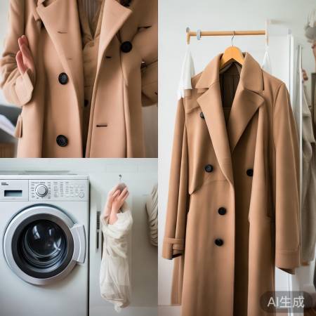 羊毛风衣小心洗