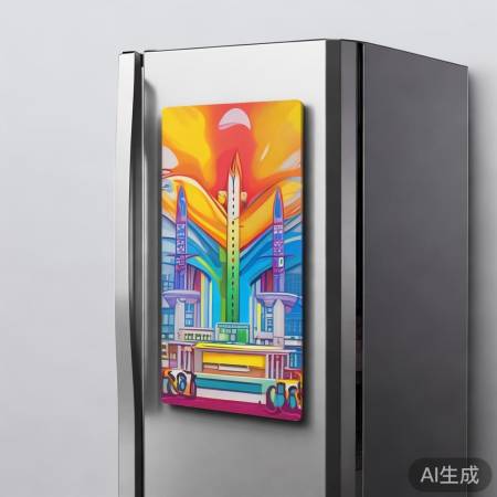 武汉天河机场时尚冰箱贴