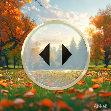 中风图标：箭头圆圈，春秋宜人