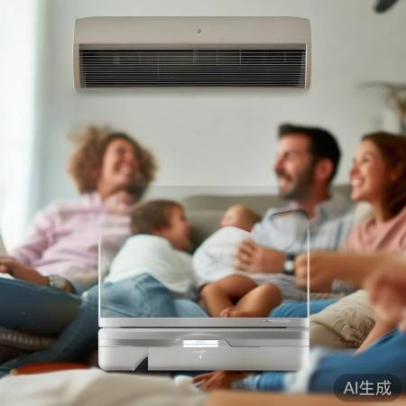 空气能安装简单，静音舒适