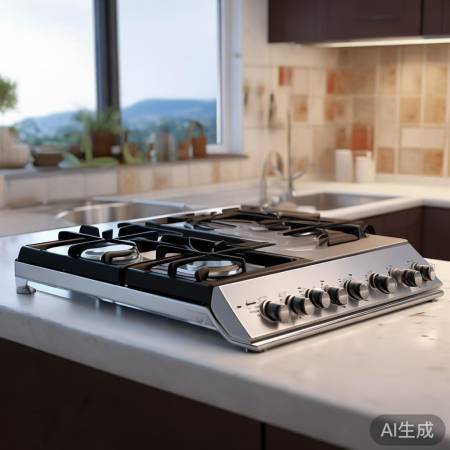 “容声燃气灶，安全防风烹饪”