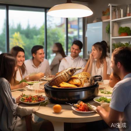 家庭聚会炸鱼神器