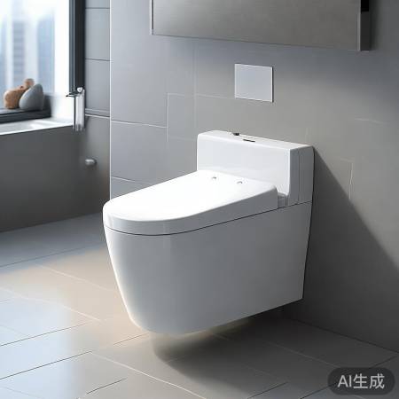 智能壁挂马桶,节省空间,智能舒