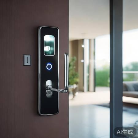 “指纹锁,安全省心新选择”