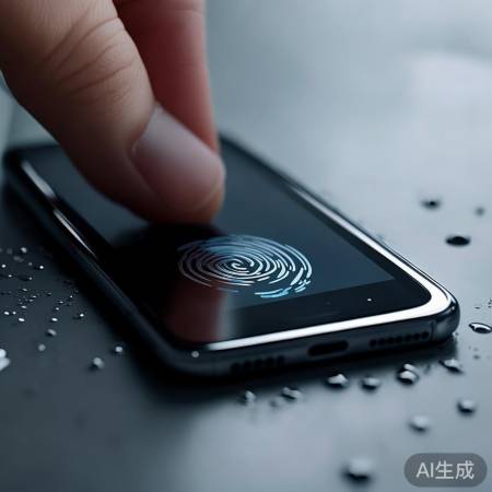 电容指纹头，不怕水，安装麻烦