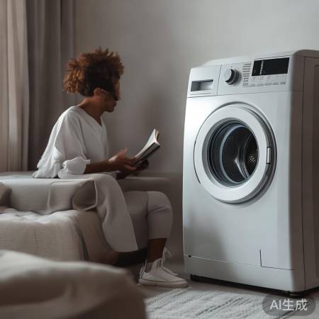 “洗衣机操作简便，静音工作，不