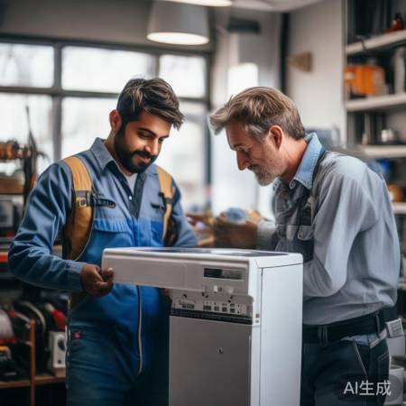 验收维修，索要发票。