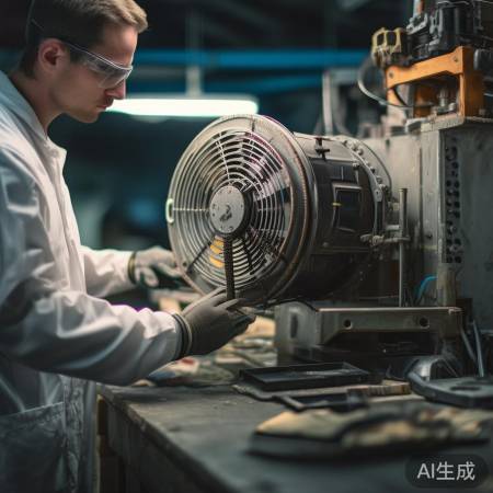 检查风扇电机磨损