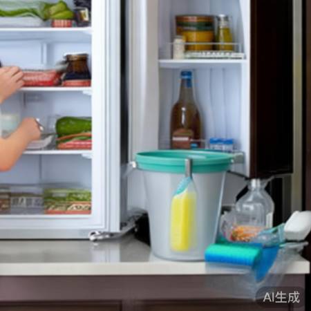 冰箱清洗前，先整理物品
