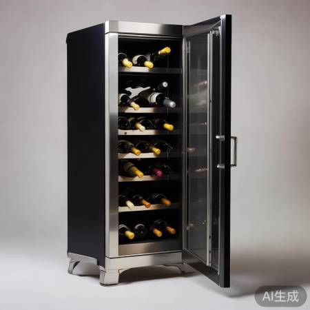 红酒柜适中，分类存放美酒