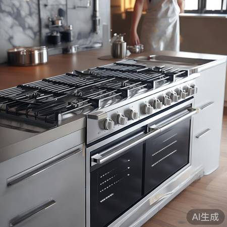 高端低调燃气灶