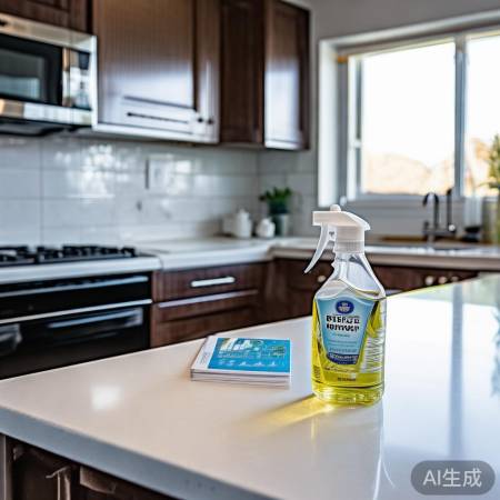 厨房焕新，一喷洁净
