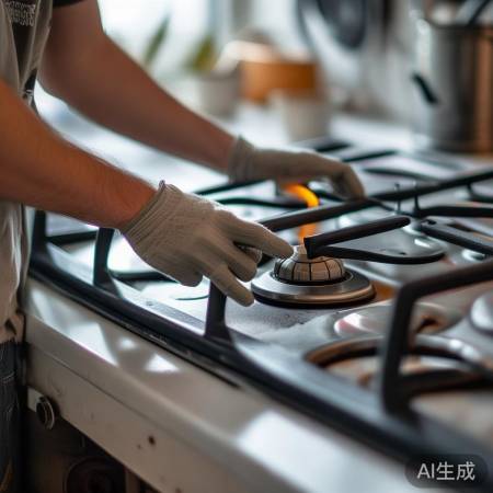 燃气灶打火不畅，一招解决