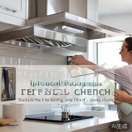 “保持厨房清新，定期清洁排烟管