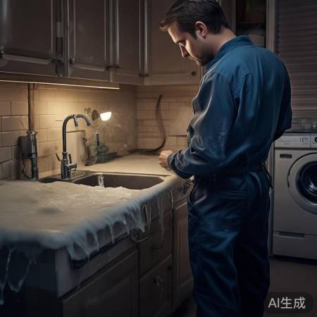 找原因，修管道或请修工