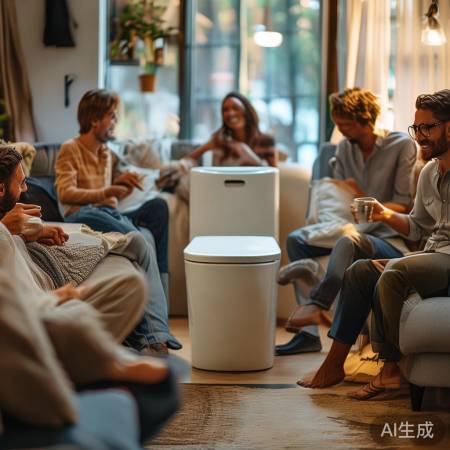 “轻松解读自动马桶智能清洁”