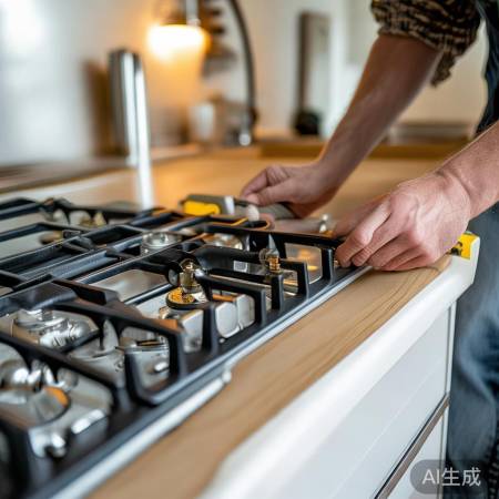 燃气灶使用前检查管道