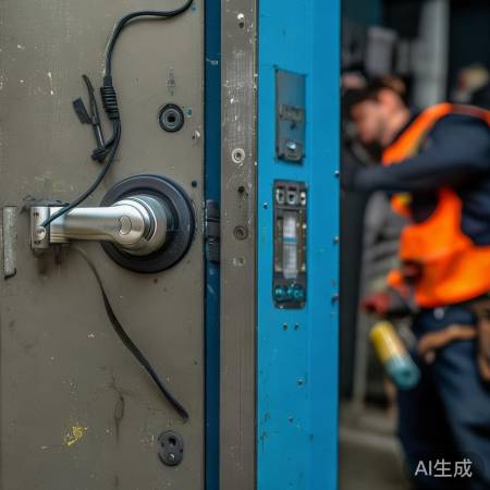 指纹锁故障，找维修断电先