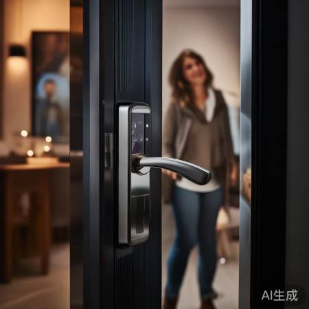 扣扣指纹锁，居家安全好帮手