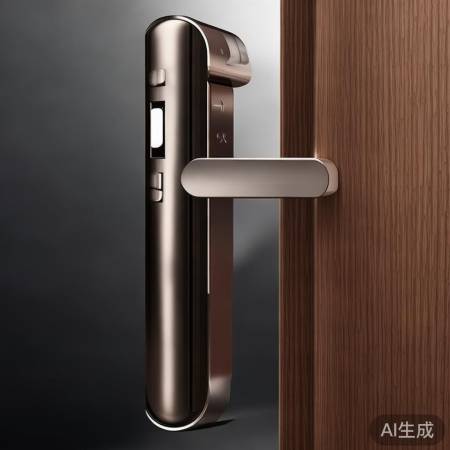 指纹锁品质佳，简约耐用