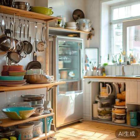 厨房用品分类整理