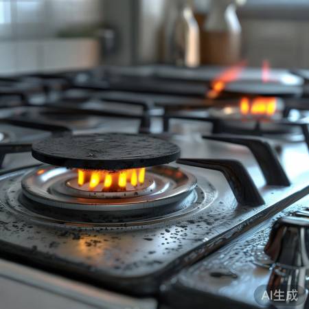 燃气灶灶眼需定期清洁