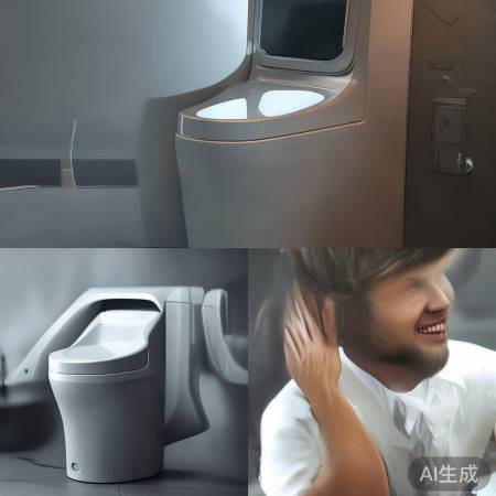 智能马桶自动关，人性化设计