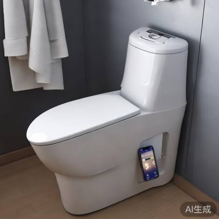 手机控马桶，一键冲水酷炫