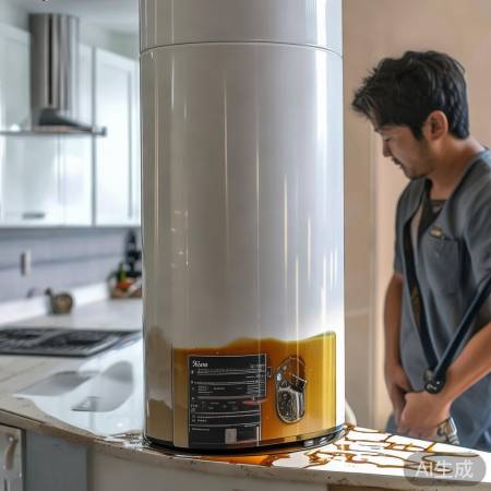 电热水器漏油,巧方法解决