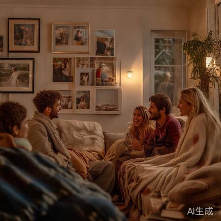 周末沙发温暖时光