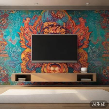 百搭电视背景墙，美家居生活