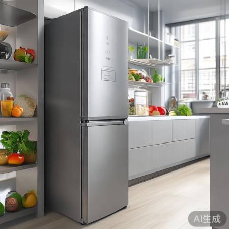 美的冰箱保鲜佳,智能控温。
