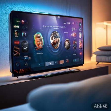 智能电视操作简便，语音控制便捷