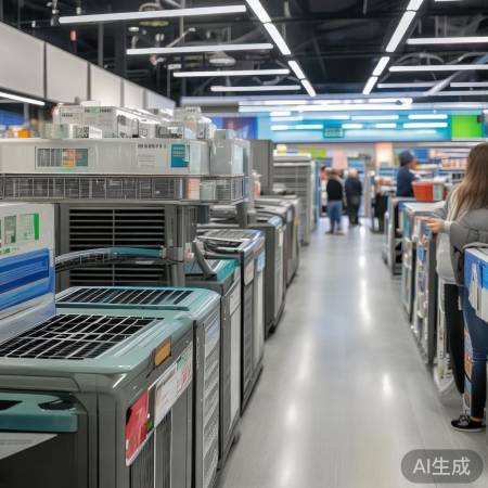 看能效标识,选高能效空调。