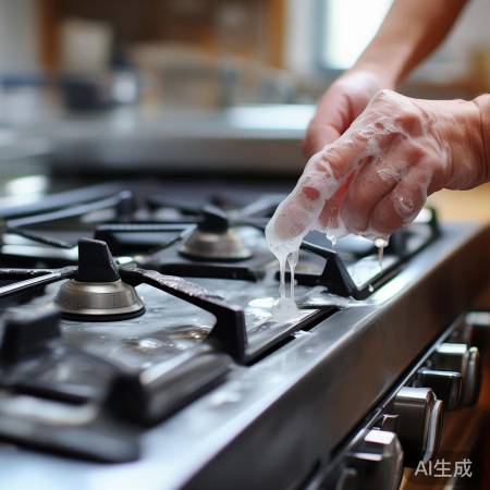 “轻轻涂肥皂水，勿过量”