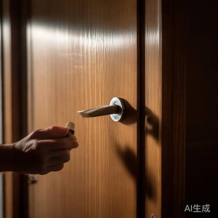 门外小孔解反锁