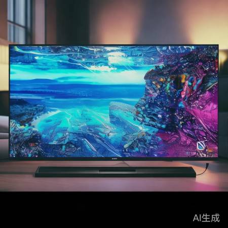 HKC电视面板新技，画面清晰色