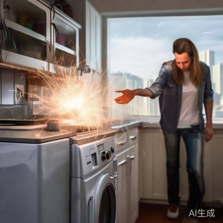 洗衣机漏电，立即停用维修