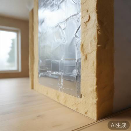 “墙内贴保温材，保暖又节能”